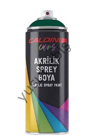 CALDİNİ 400 ml Üniversal Akrilik RAL-6005 Koyu Yeşil Sprey Boya