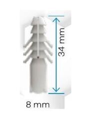 MD-003 MADE STANDART DÜBEL 8 MM (1000AD)