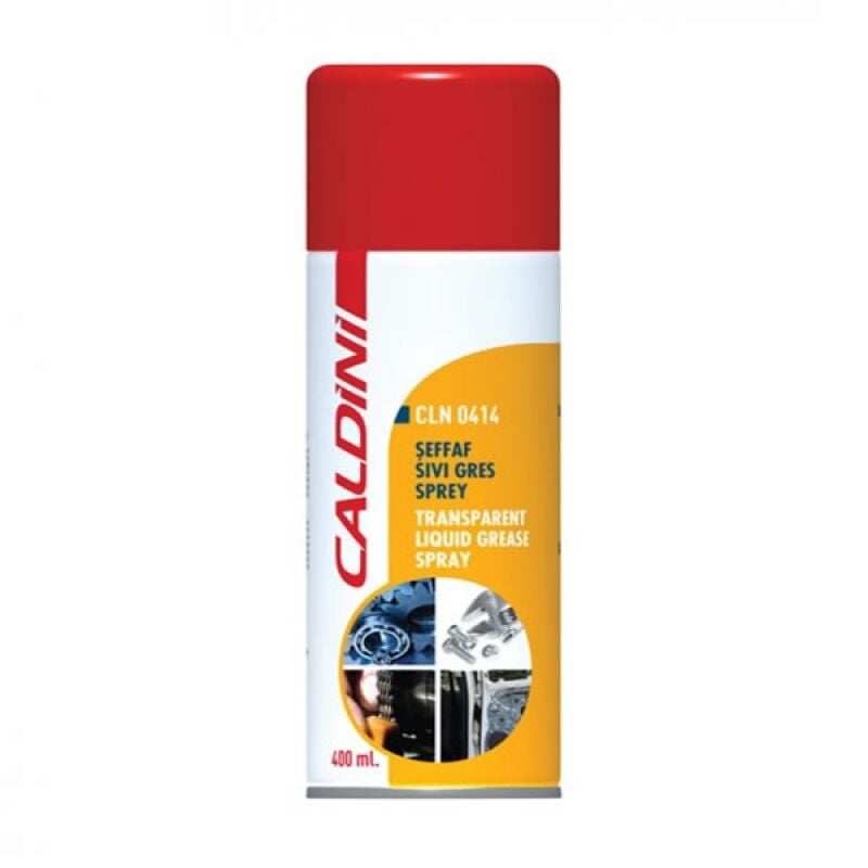 CALDİNİ 400 ml Şeffaf Sıvı Gres Sprey