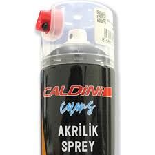 CALDİNİ 400 ML ÜNİVERSAL AKRİLİK RAL-9005 PARLAK SİYAH SPREY BOYA