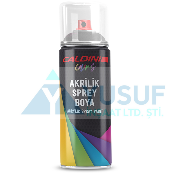 CALDİNİ AKRİLİK RAL-9005 PARLAK SİYAH SPREY BOYA 400 ML