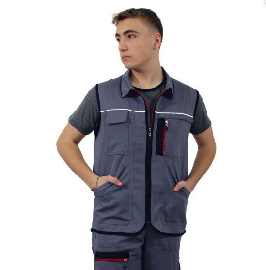 HK PLUS YAZLIK YELEK GRİ XLARGE