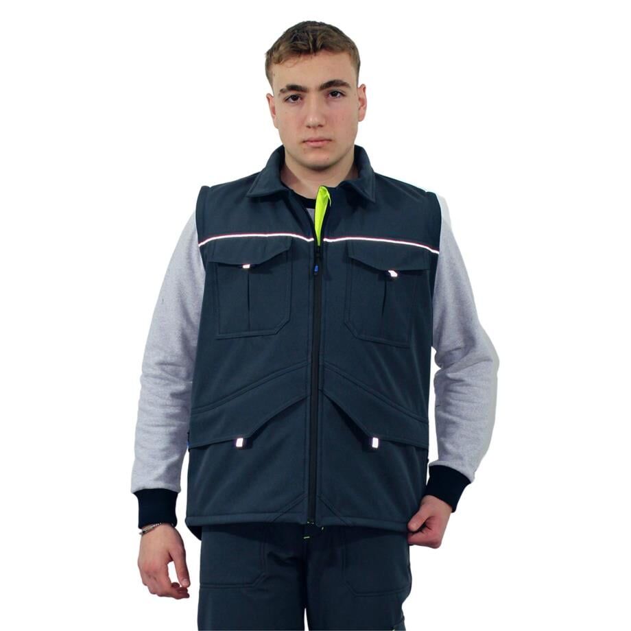 SOFTSHELL PLUS YELEK YEŞİL XSMALL