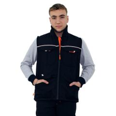 SOFTSHELL PLUS YELEK SİYAH 2XL